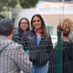 Ale Rojo de la Vega entrega rehabilitación del jardín Ignacio Chávez en la Doctores